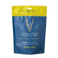 Vitalitae Skin & Coat Dog Treat Biscuits 350gm