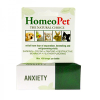 Homeopet Dog or Cat Anxiety Supplement 15ml.
