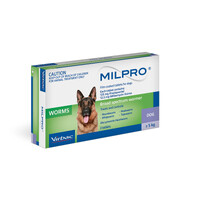 Milpro All Wormer for Dogs over 5kg 2pk