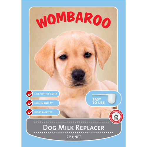 Wombaroo Dog Milk Replacer [ Size:215g ]