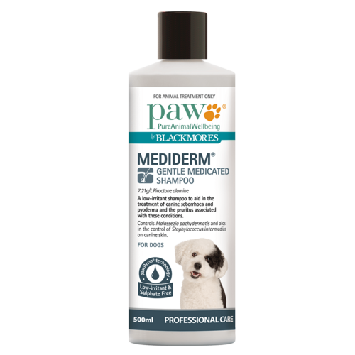 Paw Mediderm Gentle Medicated Shampoo [ Size:500mL ]