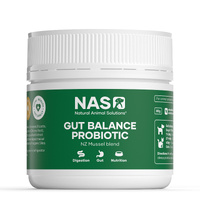 NAS Gut Balance NZ Mussel ProBiotic for Dogs & Cats 150gm