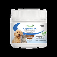VETNEX PLAQUE CONTROL DENTAL POWDER FOR DOGS & CATS 100G Kangaroo Flavour