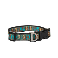 Hamish McBeth Swimmables Dog Collar Blue Flower Large