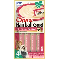 INABA CHURU HAIRBALL CONTROL CHICKEN RECIPE 56G (14G X 4 TUBES)