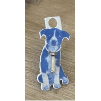 Fuzzyard letter 'I' pet tag