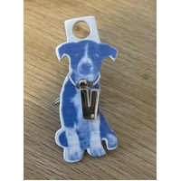 Fuzzyard Letter 'V' Pet tag