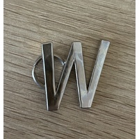 Fuzzyard letter 'W' Pet tag