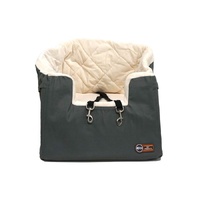 K & H Bucket Booster Pet Seat for Cars Small Grey