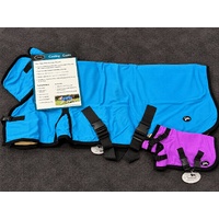 Lilcracka Dual Layer Chamois Cooling Dog Coat
