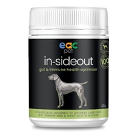 EAC In-Sideout Dog Formula - Pre & Probiotic Natural Nutraceutical Supplement For Dogs