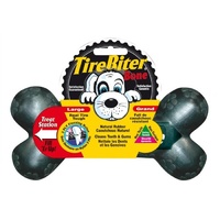 TireBiter Bone Treat Station Large Dog Toy