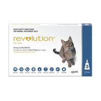 Revolution Cat Blue 2.6-7.5kg [ Size:3 Pack ]