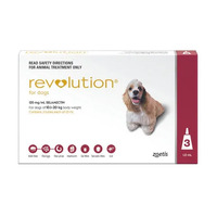 Revolution Dog (10-20kg) Large Red [ Size:3 Pack ]
