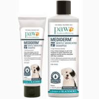 Paw Mediderm Gentle Medicated Dog Shampoo for Sensitive Skin