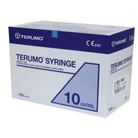 Terumo Luer Eccentric Slip Tip Sterile Syringes 10ml.