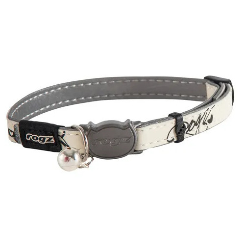 Rogz Glowcat Cat Collar [Style: Black Cat]