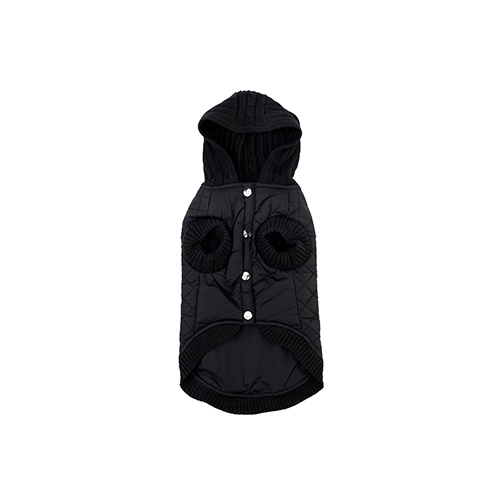 Fuzzyard'The Jersey' Knitted Hoodie [Colour: Black] [Size: Size 4]