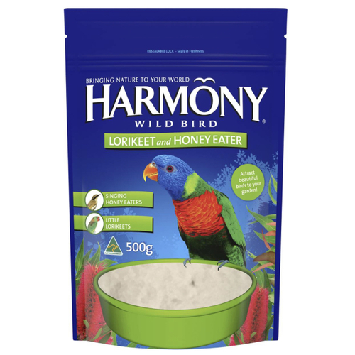 Harmony Lorikeet & Honey Eater Food 500gm