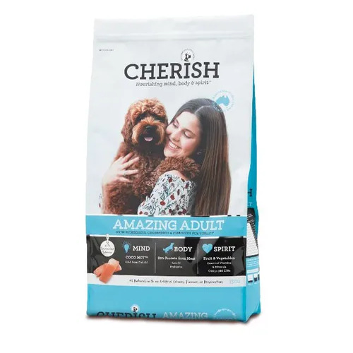 Cherish Amazing Adult Dog Kibble 15kg