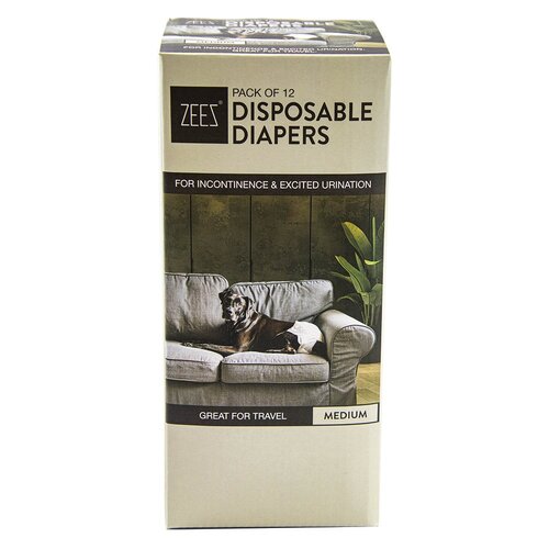 Zeez Disposable Diaper (Size: Medium)