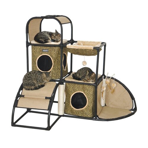Zeez Cat Corner Hideaway House and Scratching Post