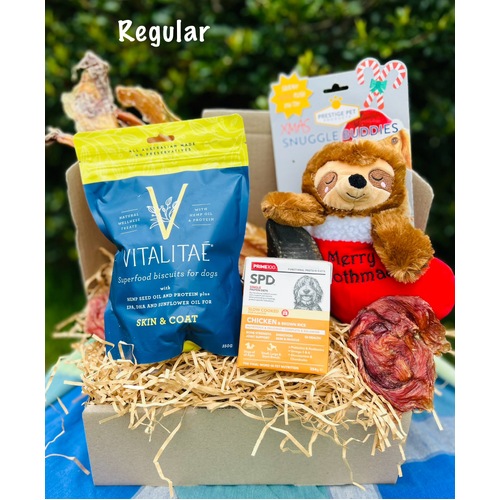 Hound Hampers Christmas Hampers for Dogs [Size: Regular]