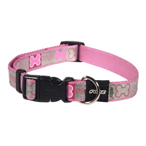 Rogz Pupz Reflecto Collar Pink Extra Small