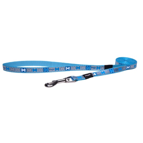 Rogz Pupz Reflecto Lead Blue Extra Small