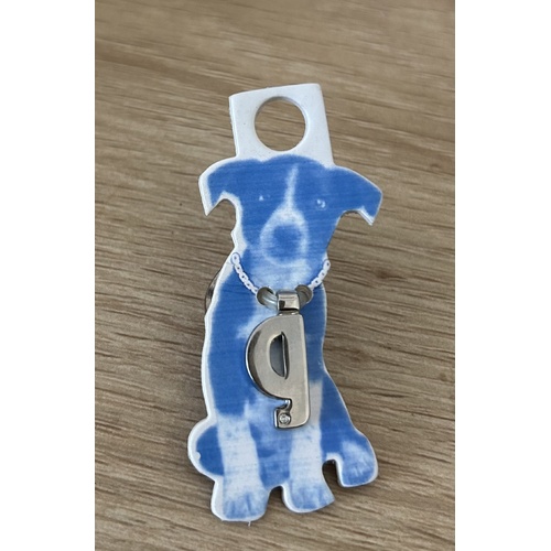 Fuzzyard letter 'G' Pet Tag