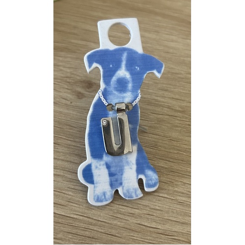 Fuzzyard Letter 'U' Pet tag