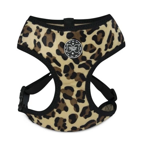 Hamish McBeth Leopard Print Dog Harness Medium