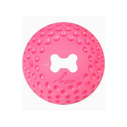 Rogz Gumz ball for Dogs Pink Small