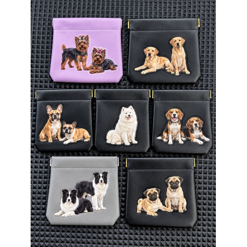 Handmade Dog Treat & Show Lead Pouches Yorkshire Terrier
