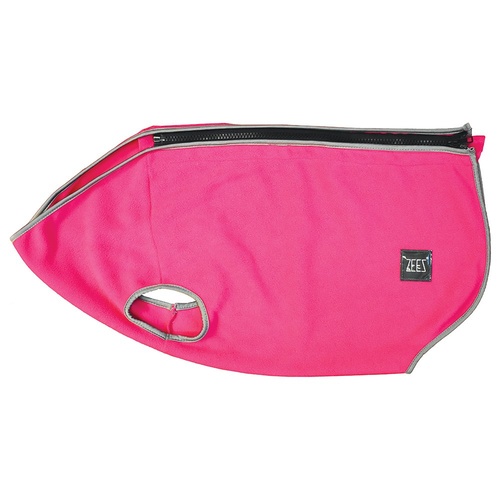 ZeeZ Cozy Fleece Dog Vest [Colour: Ruby Pink] [Size: 43cm]