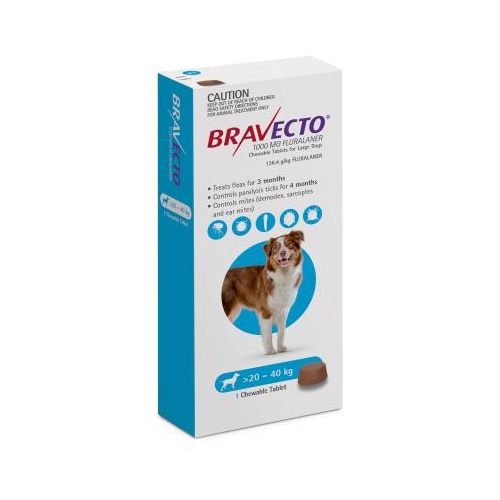 Bravecto Chewables 20-40kg