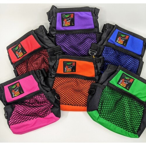 Black Dog Treat Tote [Colour: Green] [Style: Plus Belt]