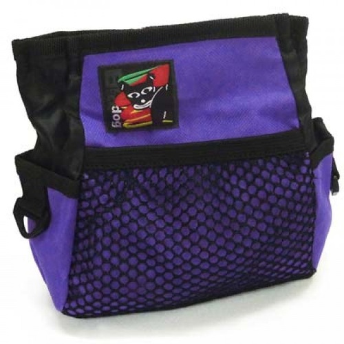 Black Dog Treat Tote [ Colour:Purple;Style:Plus Belt ]