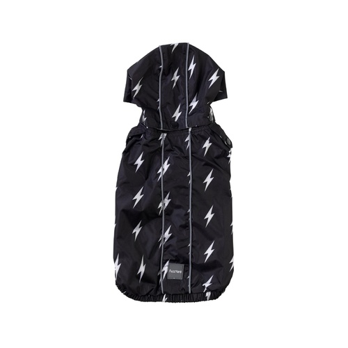 Fuzzyard Black Bolt Rain Raincoat [Size: 3]