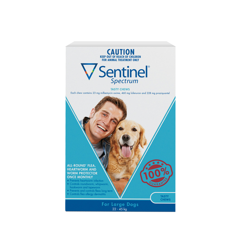 Sentinel Spectrum 6 pack [ Size:22 - 45kg ]