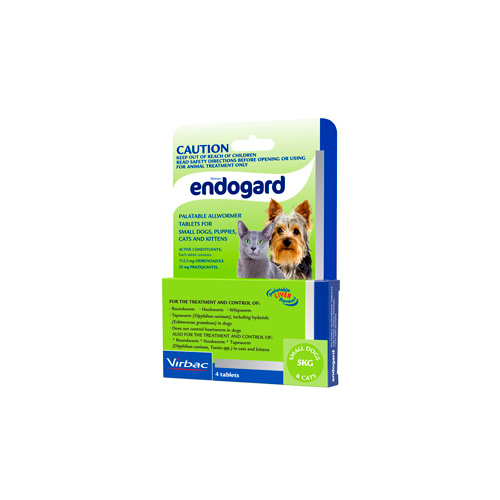 Endogard Allwormer liver flavoured tablets [ Size:5kg ]