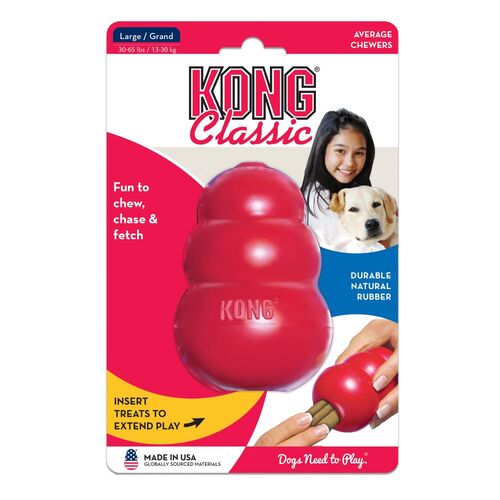 Kong Red Treat Ball [ Size:Large ]