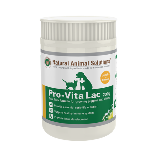 Pro-Vita Lac 200gm Powdered Goats Milk for Dogs and Cats