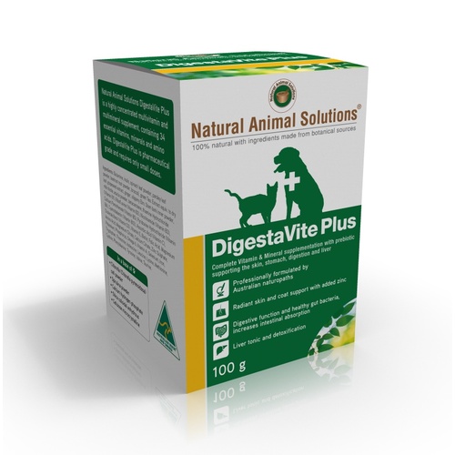 Natural Animal Solutions Digestavite Plus 100gm Dog Digestion Aid