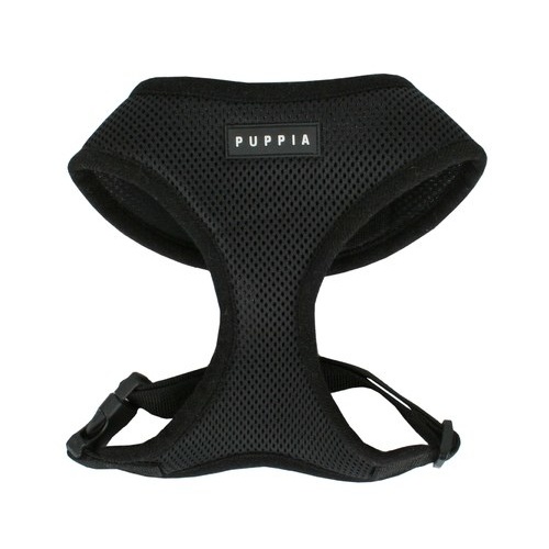 Puppia Soft Harness [ Colour:Black;Size:XL ]