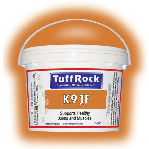 TuffRock K9JF Joint Support Supplement for Dogs 500gm