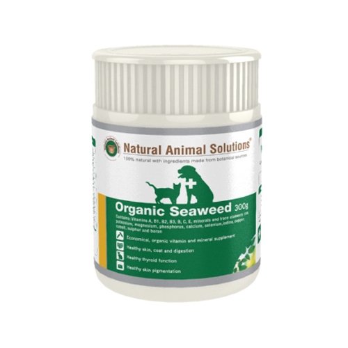 Natural Animal Solutions Seaweed (Kelp) Powder Dog or Cat Supplement 300gm